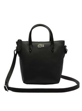 Borsa Lacoste Petit Pique Nero per Donna