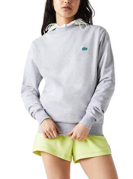 Felpa Lacoste Live Grigio Per Uomo