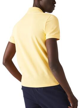 Polo Lacoste Regular Fit Giallo per Uomo