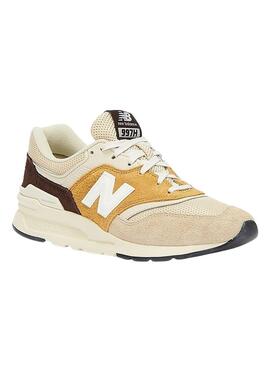 Sneaker New Balance 997 Beige per Uomo