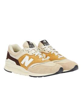 Sneaker New Balance 997 Beige per Uomo