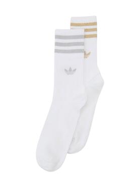 Pack 2 Calzini Adidas Biancos per Uomo