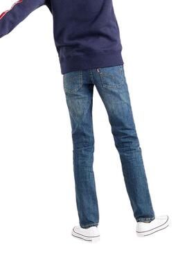 Jeans Levis 511 Slim Fit Blu Navy Bambino