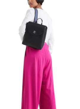Zaino Tommy Hilfiger Life Nero per Donna