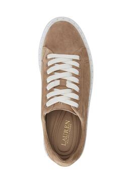 Sneakers Polo Ralph Lauren Angelina IV Camel