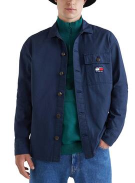 Overshirt Tommy Jeans Classic Solid  Marina