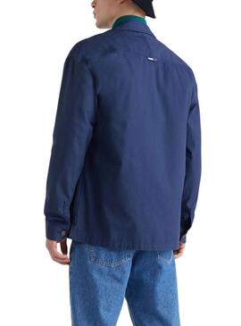 Overshirt Tommy Jeans Classic Solid  Marina