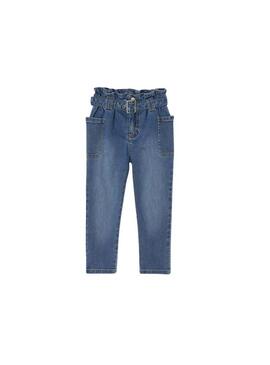 Jeans Mayoral Slouchy Blu  Medio Bambina