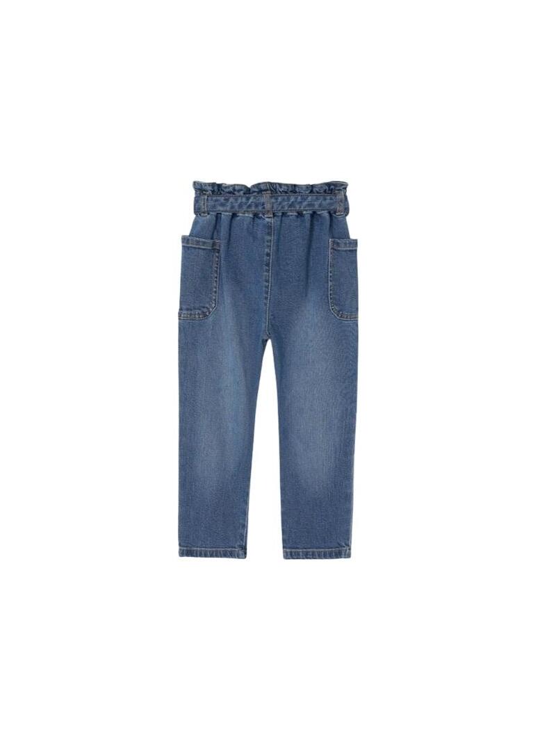 Jeans Mayoral Slouchy Blu  Medio Bambina