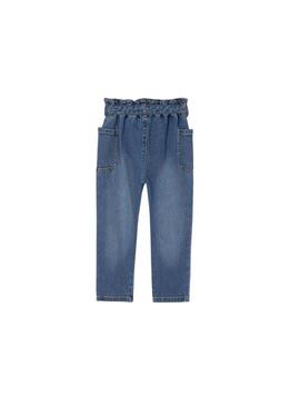 Jeans Mayoral Slouchy Blu  Medio Bambina