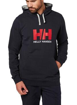 Felpe Helly Hansen Logo Navy