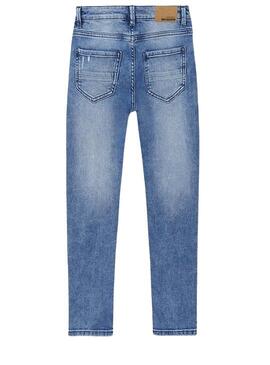 Jeans Mayoral Rotos Fit Blu per Bambino