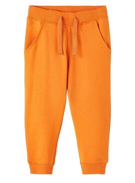 Pantaloni Name It Lakan Tuta sportiva Arancione per Bambino