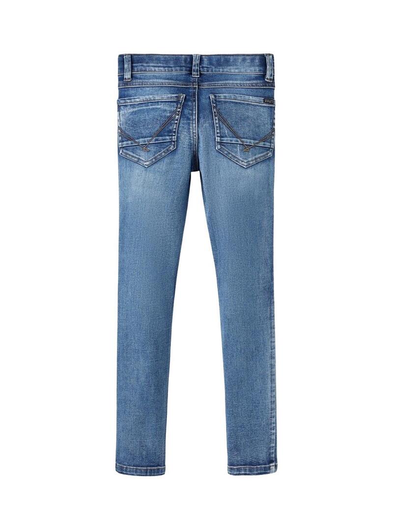 Jeans Name It Pete Skinny Fit Blu Bambino