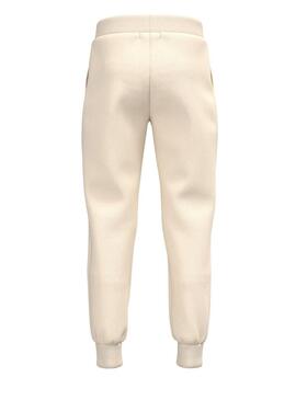 Pantaloni Name It Lena Tuta sportiva Beige per Bambina