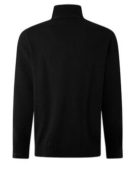 Pullover Pepe Jeans André Cuello Alto Nero Uomo