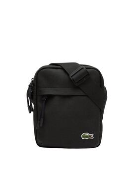 Borsa a Tracolla Fotocamera verticale Lacoste Nero Uomo