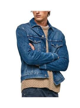 Giubbotto Denim Pepe Jeans Pinner HP2 per Uomo