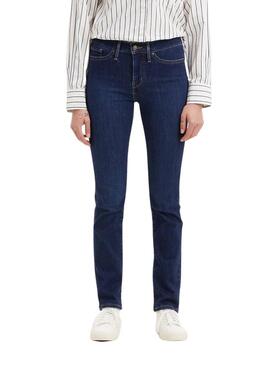 Pantaloni Levis 312 Shaping Slim Chelsea Blu Navy
