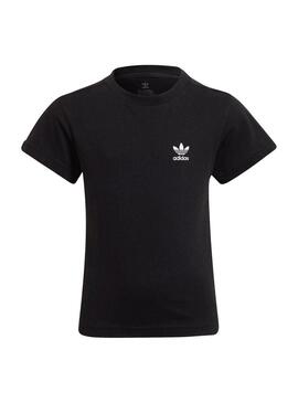 T-Shirt Adidas Trifoglio Basic Nero Unisex