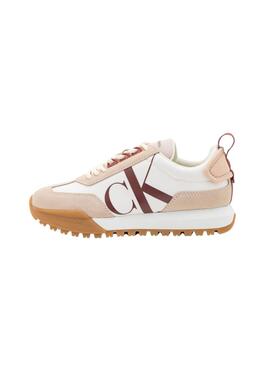 Sneakers Calvin Klein New Retro Run Beige