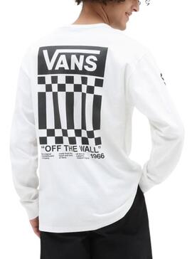 Felpa Vans Off The Wall Chack Bianco