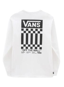 Felpa Vans Off The Wall Chack Bianco