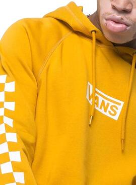 Felpa Vans Versa Standard Amarilla per Uomo
