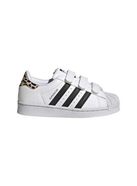 Sneakers Adidas Superstar Animale Biancos Bambina