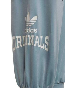 Pantaloni Adidas Graphic  Stampa Blu per Bambina