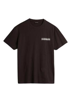 T-Shirt Napapijri Hill SS Nero Unisex