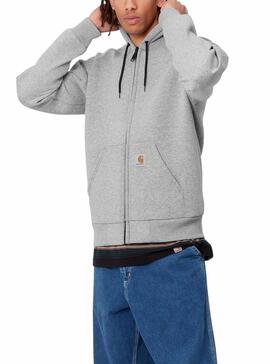 Giacca Carhartt Car-Lux Grigio per Uomo