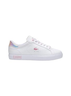 Sneakers Lacoste Powercourt Bianco per Donna