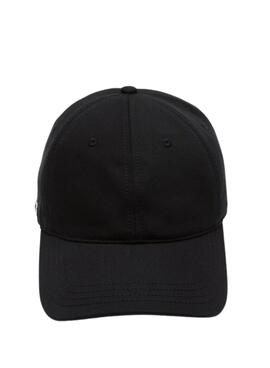 Berretto Lacoste Cotone Bio Nero Unisex