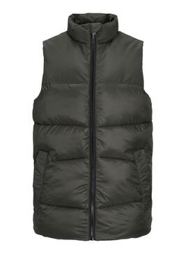 Gilet Jack & Jones Peperoncino Imbottito Verde Bambino