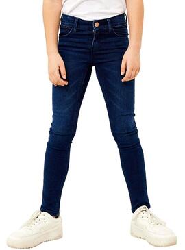 Jeans Name It Polly Skinny Blu Navy Bambina