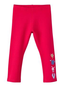 Leggins Name It Lisa Rosso per Bambina