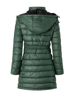 Cappoitto Pepe Jeans Imbottito Agnese Verde per Donna