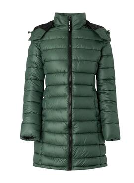 Cappoitto Pepe Jeans Imbottito Agnese Verde per Donna