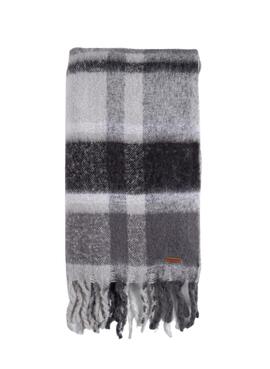 Sciarpa Pepe Jeans Soraya Quadri Nero per Donna