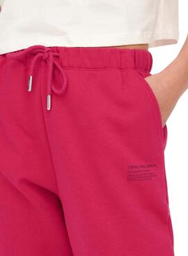 Pantaloni Only Cooper Tuta Sportiva Fucsia per Donna