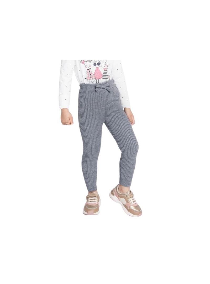 Leggings Mayoral Maglia Grigio per Bambina