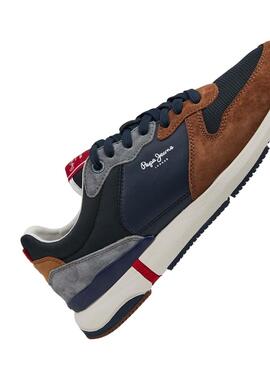 Sneakers Pepe Jeans London Pro Basic Blu Navy