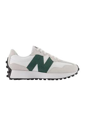 Sneakers New Balance 327 Bianco Verde per Donna