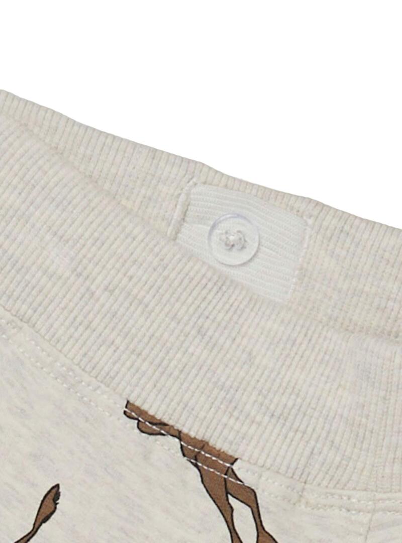 Pantaloni Name It Normann Beige per Bambino