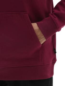 Felpa Vans Core Basic Bordeaux per Uomo