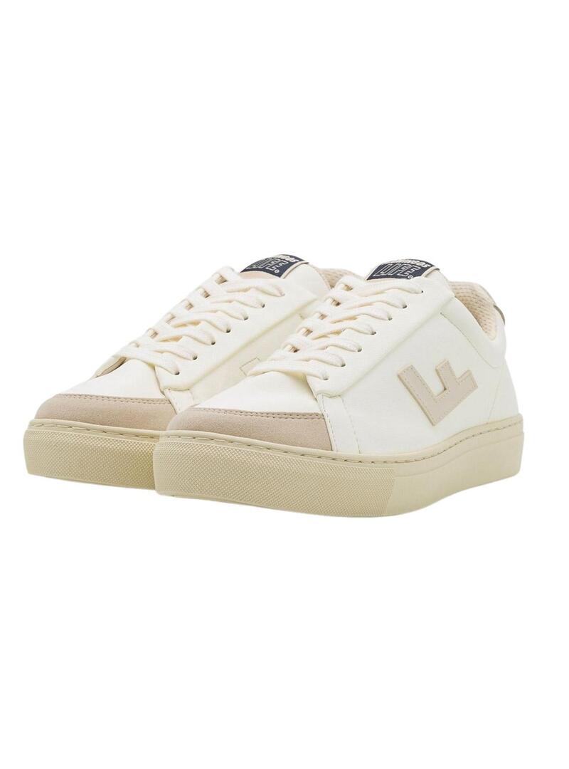 Sneakers Flamingos Life Classic Bianco anni '70