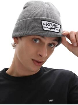 Cappello Vans Milford Fruncido Grigio Uomo e Donna