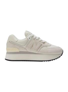 Sneakers New Balance 574 Beige per Donna