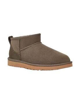 Stivaletto UGG Classic Ultra Mini Verde per Donna